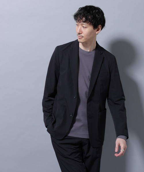 NANO universe（ナノユニバース）の「アクティブ4WAYストレッチドライ セットアップ（セットアップ・メンズ・ブラック/チャコール/ネイビー・L/M/S/XL）」の16枚目の写真