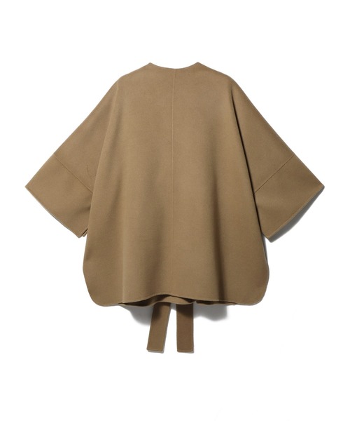 ESTNATION / ウールカシミヤ ベルトポンチョ（ポンチョ）｜ESTNATION