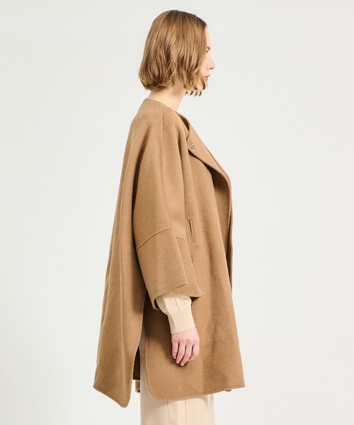 ESTNATION / ウールカシミヤ ベルトポンチョ（ポンチョ）｜ESTNATION