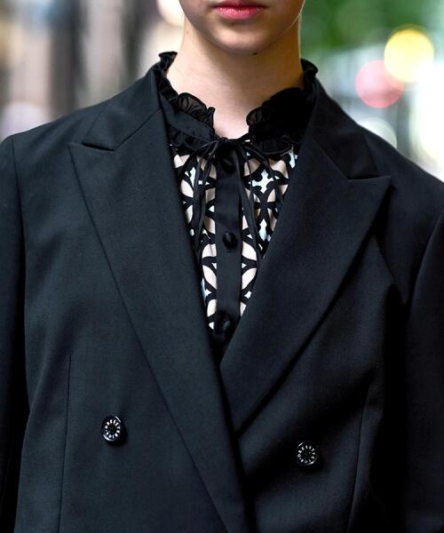 DRESSTERIOR（ドレステリア）の「【モデル美香×DRESSTERIOR】美香さんコラボプリーツヘムジャケット（テーラードジャケット・レディース・ブラック・34/36/38）」の14枚目の写真