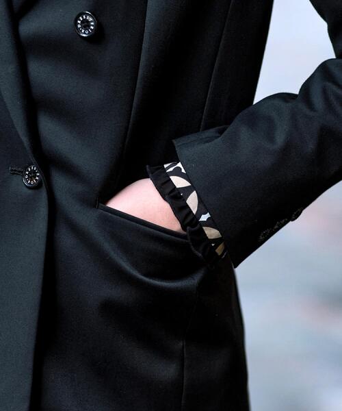 DRESSTERIOR（ドレステリア）の「【モデル美香×DRESSTERIOR】美香さんコラボプリーツヘムジャケット（テーラードジャケット・レディース・ブラック・34/36/38）」の13枚目の写真