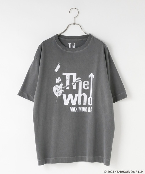 LOWRYS FARM(ローリーズファーム)の「UK ROCKTEE 579078(Tシャツ/カットソー・レディース・チャコールグレー/オフホワイト/ホワイト×グレー/その他19・FREE)」の4枚目の写真