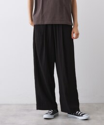 Dessin（デッサン）の「【ウエストゴム/洗える】リラクシーナイロンパンツ（その他パンツ）」