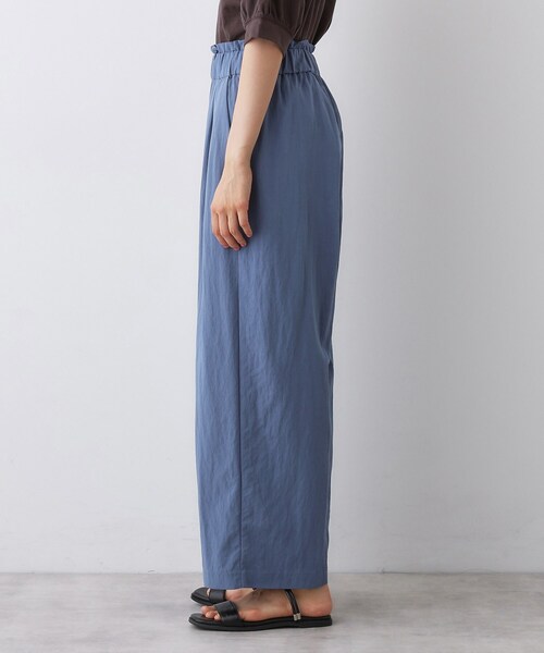 Dessin(デッサン)の「【ウエストゴム/洗える】リラクシーナイロンパンツ(その他パンツ・レディース・ブラック/ブルー系その他/ブラウン系・01/02/03)」の17枚目の写真