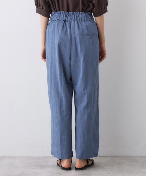 Dessin(デッサン)の「【ウエストゴム/洗える】リラクシーナイロンパンツ(その他パンツ・レディース・ブラック/ブルー系その他/ブラウン系・01/02/03)」の18枚目の写真