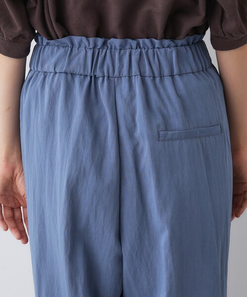 Dessin(デッサン)の「【ウエストゴム/洗える】リラクシーナイロンパンツ(その他パンツ・レディース・ブラック/ブルー系その他/ブラウン系・01/02/03)」の20枚目の写真