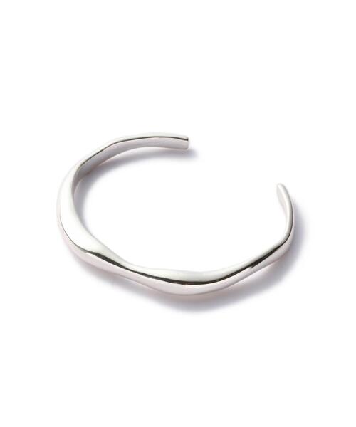 EDIT COLOGNE（エディットコロン）の「ニュアンスウェーブバングル（バングル/リストバンド・レディース・シルバー/ゴールド・ﾌﾘ-）」の3枚目の写真