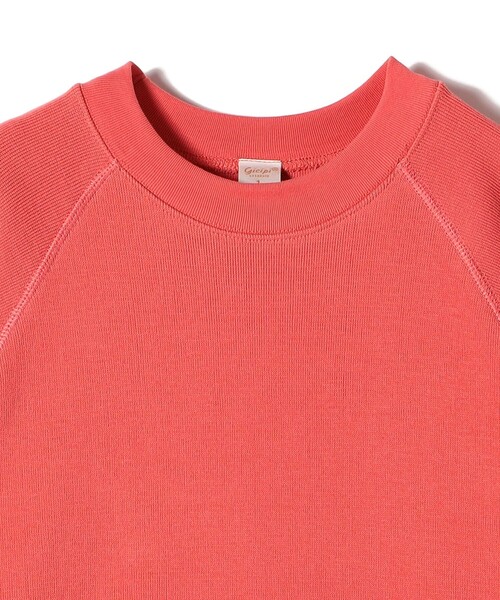 SHIPS(シップス)の「gicipi:クルーネック ミラノ リブ ラグラン スリーブ(TARTUFO)(Tシャツ/カットソー・レディース・ピンク/オフホワイト/ネイビー・ONE SIZE)」の6枚目の写真