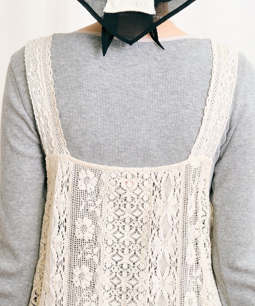fig London(フィグロンドン)の「●Carol mini dress(ワンピース・レディース・ブラック/アイボリー・FREE)」の7枚目の写真