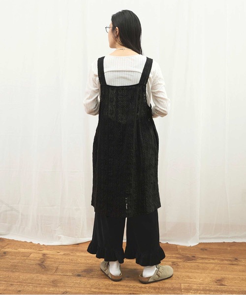 fig London(フィグロンドン)の「●Carol mini dress(ワンピース・レディース・ブラック/アイボリー・FREE)」の21枚目の写真