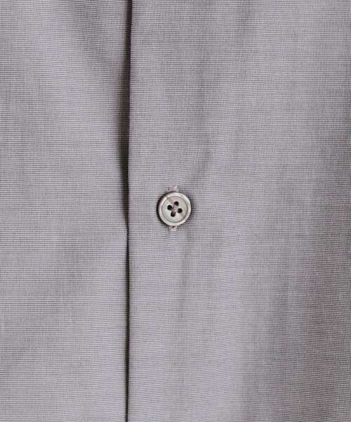 tk.TAKEO KIKUCHI（ティーケータケオキクチ）の「【ネクタイ付き】グランパシャツ（シャツ/ブラウス・メンズ・グレー/ホワイト・03/02）」の11枚目の写真
