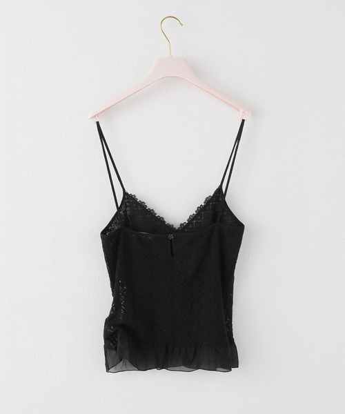 ♡ DimMoire Messy Bonesキャミソール Black DimMoire Messy Bones キャミソール【Black】 レディース