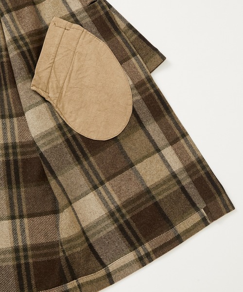 FRANK LEDER(フランクリーダー)の「FRANK LEDER BROWN BIG CHEQUARED WOOL M 6 (0521039)(その他アウター・メンズ・ライトベージュ・MEDIUM)」の7枚目の写真