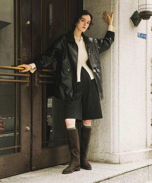 SENSE OF PLACE by URBAN RESEARCH（センスオブプレイスバイアーバンリサーチ）の「FSロングブーツ（ブーツ・レディース・ブラウン/ダークブラウン・SMALL/MEDIUM/LARGE）」の21枚目の写真