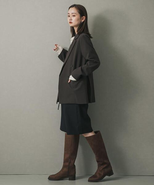 SENSE OF PLACE by URBAN RESEARCH（センスオブプレイスバイアーバンリサーチ）の「FSロングブーツ（ブーツ・レディース・ブラウン/ダークブラウン・SMALL/MEDIUM/LARGE）」の11枚目の写真