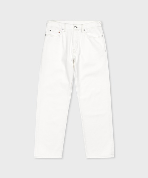 Paul Smith(ポールスミス)の「シグネチャーストライプ パッチジーンズ / 253137 842YD(デニムパンツ・メンズ・ホワイト・MEDIUM/LARGE/X-LARGE)」の1枚目の写真