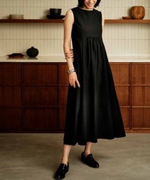 IEDIT | ＩＥＤＩＴ　上品シルエットの前後２―ＷＡＹノースリーブワンピース(ワンピース)