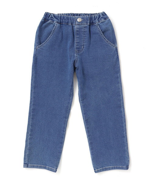 BeBe（ベベ）の「ストレッチジョグデニムスカラップポケットロングパンツ(90~160cm)（デニムパンツ・キッズ・ブルー・120cm/140cm/130cm/110cm/150cm）」の7枚目の写真