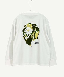 NESTA BRAND（ネスタブランド）の「【NESTA BRAND / ネスタブランド】バックプリント オーバーサイズ ロンT 長袖 Tシャツ キッズ（Tシャツ/カットソー）」