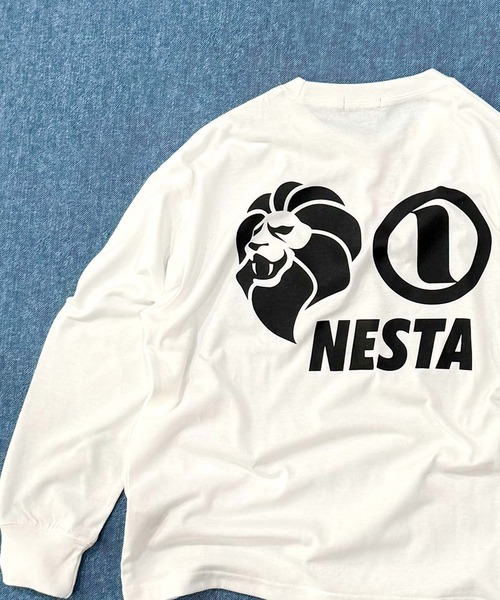 セール】【NESTA BRAND / ネスタブランド】バックプリント オーバー