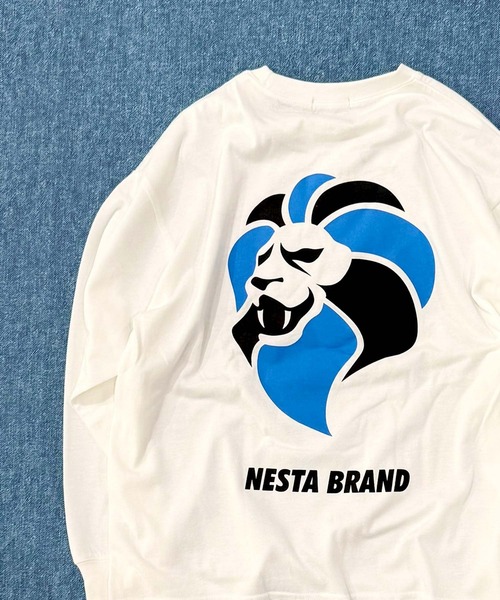 セール】【NESTA BRAND / ネスタブランド】バックプリント オーバー