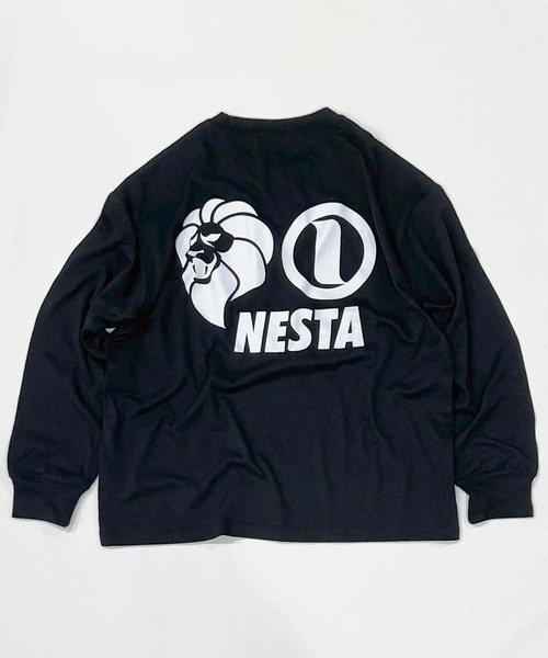 セール】【NESTA BRAND / ネスタブランド】バックプリント オーバー