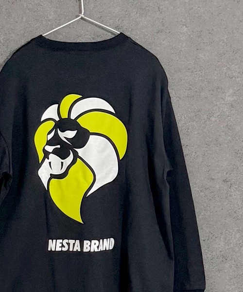 NESTA BRAND(ネスタブランド)の「【NESTA BRAND / ネスタブランド】バックプリント オーバーサイズ ロンT 長袖 Tシャツ キッズ(Tシャツ/カットソー・キッズ・ホワイト系その他/チャコール/ネイビー/ブラック/オフホワイト/杢グレー/ダークグリーン/ブラック系その他・110/120/130/140/150/160)」の20枚目の写真
