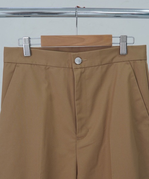 ZOZOMARKET（ゾゾマーケット）の「センタープレスストレートスラックス-ZOZOMARKET by ハヤシアンナ（チノパンツ・レディース・キャメル/ブラック・マルチサイズ）」の8枚目の写真