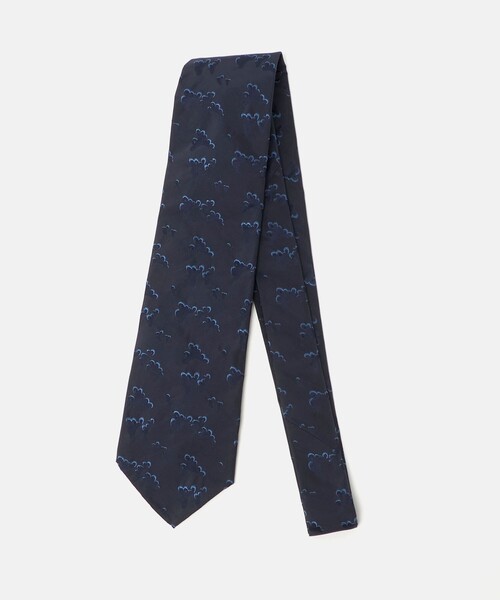 SOVEREIGN(ソブリン)の「<SOVEREIGN>ジャガードパターン ネクタイ(ネクタイ・メンズ・ネイビー・FREE)」の1枚目の写真