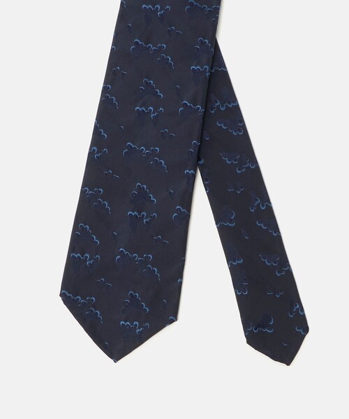 SOVEREIGN(ソブリン)の「<SOVEREIGN>ジャガードパターン ネクタイ(ネクタイ・メンズ・ネイビー・FREE)」の5枚目の写真