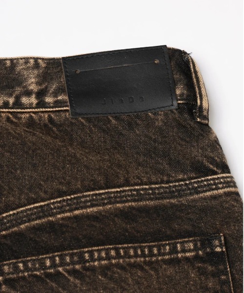 Jieda(ジエダ)の「【JieDa】USED 3D WORK DENIM (NEW WASH)(デニムパンツ・メンズ・ブラック/インディゴブルー・1/2)」の9枚目の写真