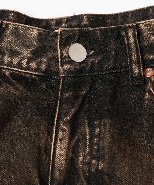 Jieda(ジエダ)の「【JieDa】USED 3D WORK DENIM (NEW WASH)(デニムパンツ・メンズ・ブラック/インディゴブルー・1/2)」の14枚目の写真