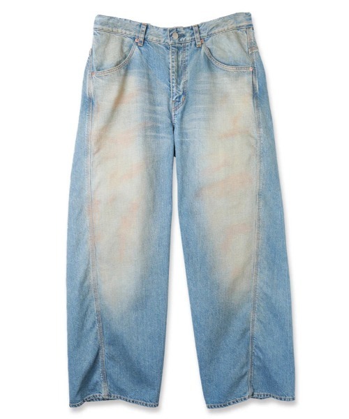 JieDa】USED 3D WORK DENIM (NEW WASH)（デニムパンツ）｜Jieda