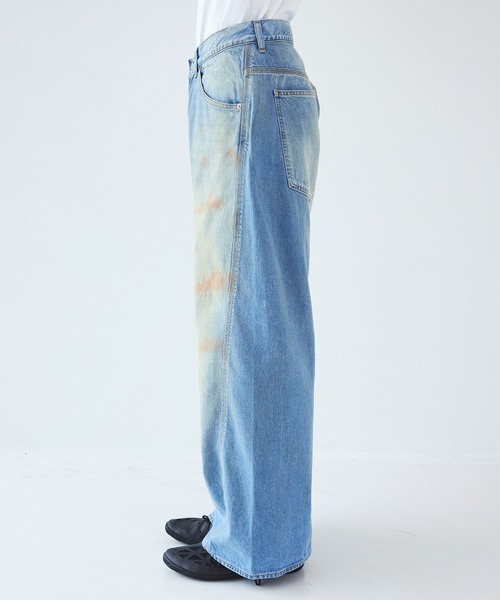 パンツ JieDa STUDIOUS USED WIDE FIT JEANS DENIM Jieda（ジエダ）の「STUDIOUS別注 USED WIDE FIT JEANS DENIM