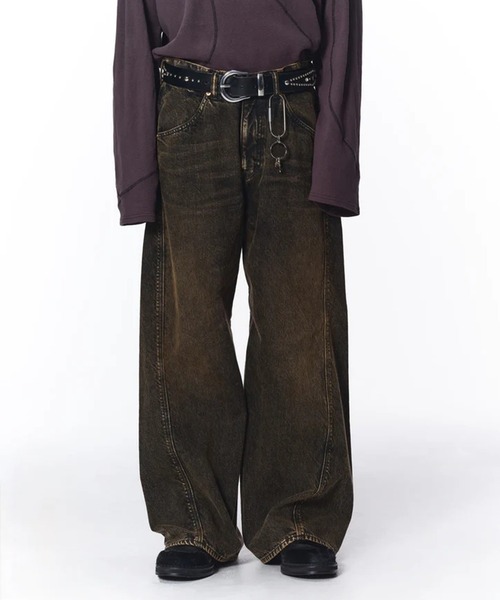 パンツ JieDa STUDIOUS USED WIDE FIT JEANS DENIM jieda USED WIDE