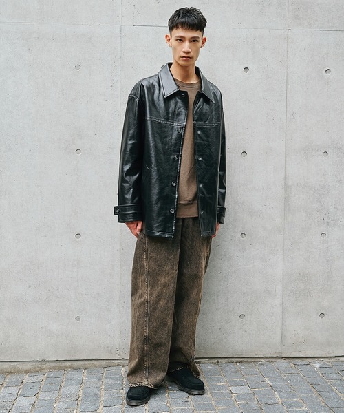 JieDa】USED 3D WORK DENIM (NEW WASH)（デニムパンツ）｜JIEDA
