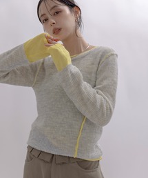 Eimee Law（エイミーロウ）の「シアーモヘアレイヤードニット（ニット/セーター）」
