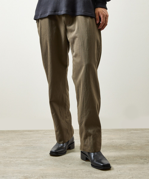 And A(アンドエー)の「PADRONE パドローネ / BL SQUARE SIDE GORE SHOES スクエアトゥサイドゴアスリッポンシューズ / PU8777-2003(ドレスシューズ・メンズ・ブラック・40/41/42)」の2枚目の写真