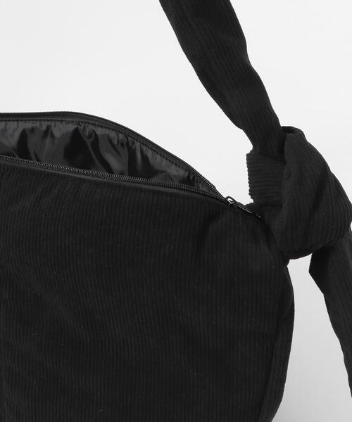 SENSE OF PLACE by URBAN RESEARCH（センスオブプレイスバイアーバンリサーチ）の「コーデュロイビッグショルダー（ショルダーバッグ・メンズ・ブラック/グレー/アイボリー・ONE）」の10枚目の写真