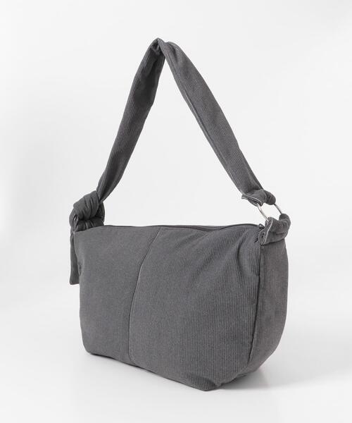 SENSE OF PLACE by URBAN RESEARCH（センスオブプレイスバイアーバンリサーチ）の「コーデュロイビッグショルダー（ショルダーバッグ・メンズ・ブラック/グレー/アイボリー・ONE）」の13枚目の写真
