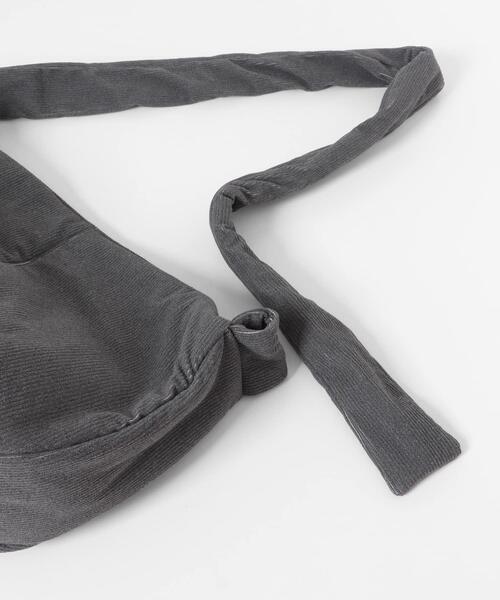 SENSE OF PLACE by URBAN RESEARCH（センスオブプレイスバイアーバンリサーチ）の「コーデュロイビッグショルダー（ショルダーバッグ・メンズ・ブラック/グレー/アイボリー・ONE）」の16枚目の写真