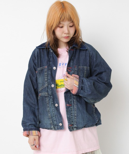 RNA(アールエヌエー)の「J2166 ショートカバーオール(カバーオール・レディース・その他/インディゴブルー・MEDIUM)」の15枚目の写真