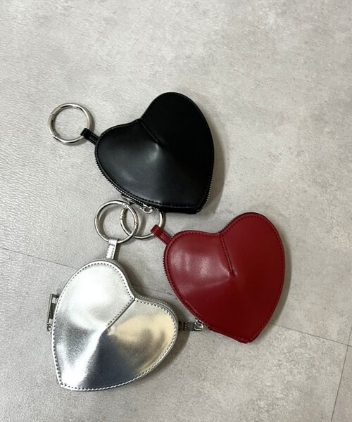 ハートミニポーチ（その他小物）｜Omekashi（オメカシ）のファッション