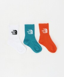 THE NORTH FACE | ＜THE NORTH FACE＞ジャカード ロゴ 3P クルー / 靴下 / キッズ(ソックス/靴下)