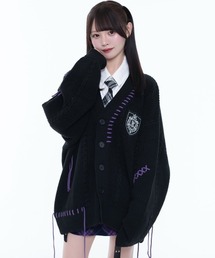 TRAVAS TOKYO（トラバス トウキョウ）の「『TRAVAS TOKYO/トラバス トーキョー』ステッチ入りケーブルニットカーディガン（カーディガン/ボレロ）」