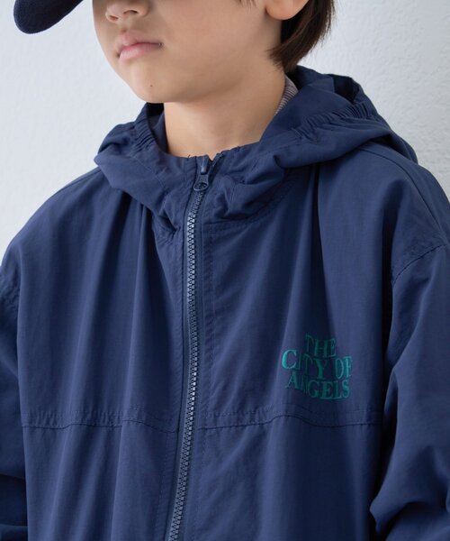 CIAOPANIC TYPY（チャオパニックティピー）の「【KIDS】バック刺繍フードマウンテンパーカー/WEB限カラーあり（マウンテンパーカー・キッズ・ネイビー/ブラック/カーキ・LARGE/MEDIUM/SMALL/XX-LARGE/X-LARGE）」の9枚目の写真