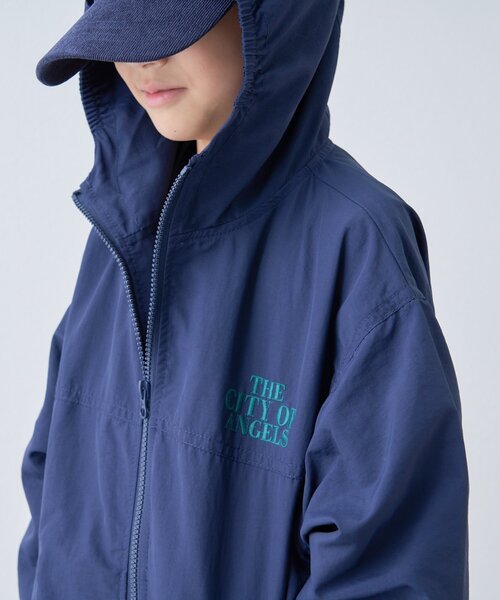 CIAOPANIC TYPY（チャオパニックティピー）の「【KIDS】バック刺繍フードマウンテンパーカー/WEB限カラーあり（マウンテンパーカー・キッズ・ネイビー/ブラック/カーキ・LARGE/MEDIUM/SMALL/XX-LARGE/X-LARGE）」の10枚目の写真