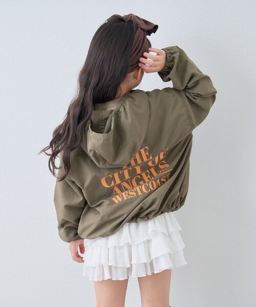 CIAOPANIC TYPY（チャオパニックティピー）の「【KIDS】バック刺繍フードマウンテンパーカー/WEB限カラーあり（マウンテンパーカー・キッズ・ネイビー/ブラック/カーキ・LARGE/MEDIUM/SMALL/XX-LARGE/X-LARGE）」の15枚目の写真