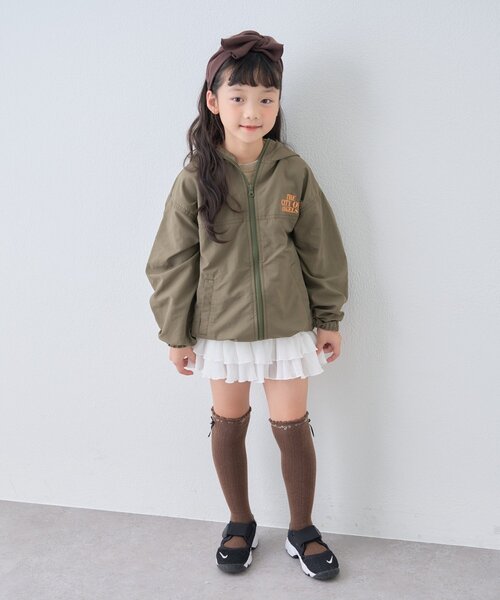 CIAOPANIC TYPY（チャオパニックティピー）の「【KIDS】バック刺繍フードマウンテンパーカー/WEB限カラーあり（マウンテンパーカー・キッズ・ネイビー/ブラック/カーキ・LARGE/MEDIUM/SMALL/XX-LARGE/X-LARGE）」の16枚目の写真