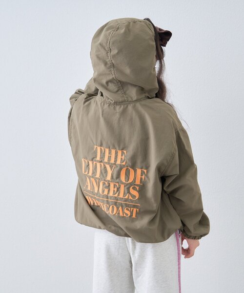 CIAOPANIC TYPY（チャオパニックティピー）の「【KIDS】バック刺繍フードマウンテンパーカー/WEB限カラーあり（マウンテンパーカー・キッズ・ネイビー/ブラック/カーキ・LARGE/MEDIUM/SMALL/XX-LARGE/X-LARGE）」の18枚目の写真